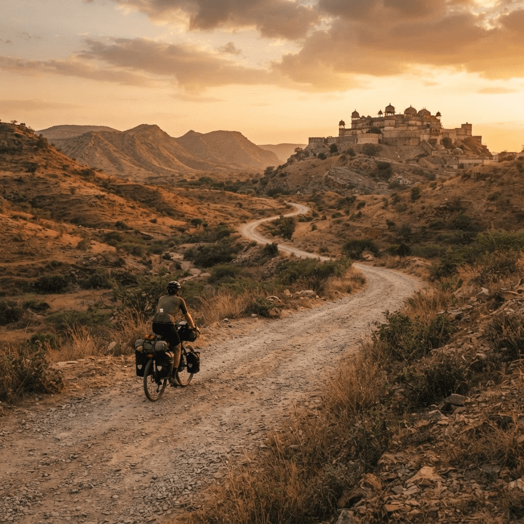 Cycle through Rajasthan